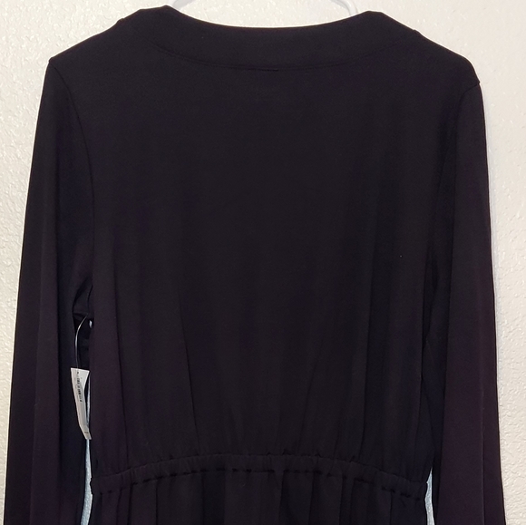 NWT Old Navy black knit dress size L - Picture 4 of 15